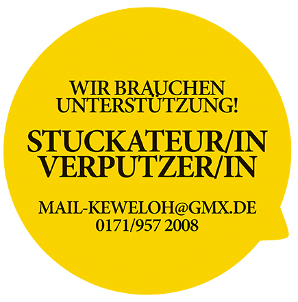 Stellenangebot Stuckateur / Verputzer